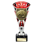 Cobra Star Cup Football Goal Keeper - Red|Silver - TD24202