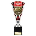 Cobra Star Cup Football Goal Keeper - Red|Silver - TD24202