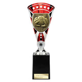 Cobra Star Cup Football Goal Keeper - Red|Silver - TD24202