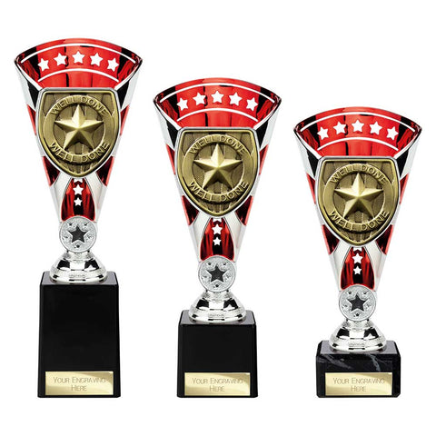 Cobra Star Cup Well Done - Red|Silver - TD24257