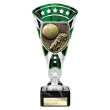 Cobra Star Cup Football Boot & Ball - Green|Silver - TE24195