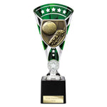 Cobra Star Cup Football Boot & Ball - Green|Silver - TE24195