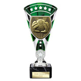 Cobra Star Cup Football Goal Keeper - Green|Silver - TE24202
