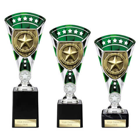 Cobra Star Cup Well Done - Green|Silver - TE24257