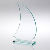 JADE GLASS SAIL PLAQUE (6mm THICK)  - TP13