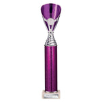 Rising Stars Plastic Trophy Purple -  TR23563A