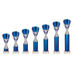 Rising Stars Plastic Trophy Blue -  TR23565A