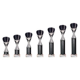Rising Stars Plastic Trophy Black -  TR23566A