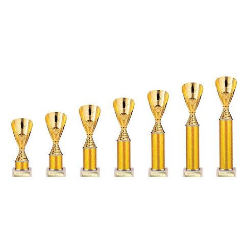 Rising Stars Plastic Trophy Gold - Gold - TR23567A