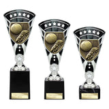 Cobra Star Cup Football Boot & Ball - Black|Silver - TR24195