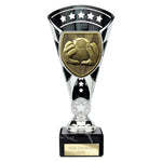 Cobra Star Cup Football Goal Keeper - Black|Silver - TR24202