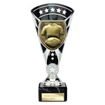 Cobra Star Cup Football Shirt & Ball - Black|Silver - TR24206
