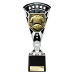 Cobra Star Cup Football Shirt & Ball - Black|Silver - TR24206