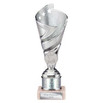 Hurricane Multisport Plastic Tube Cup - Silver - TR24541A