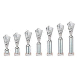 Hurricane Multisport Plastic Tube Cup - Silver - TR24541A