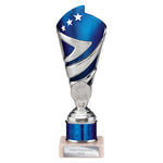 Hurricane Multisport Plastic Tube Cup - Blue|Silver - TR24545A