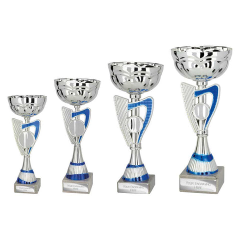 Mystify Cup Silver & Blue - Blue|Silver - TR25355