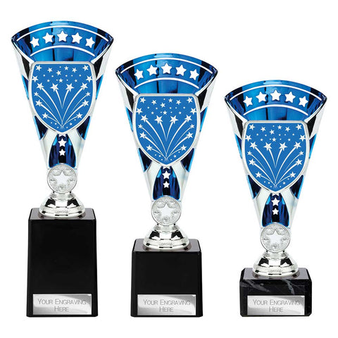 Cobra Star Multisport Cup Silver & Blue -  TR25521