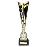 Inspire Laser Trophy Gold & Black - Black|Gold - TR25532