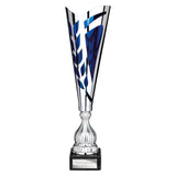 Inspire Laser Trophy Silver & Blue - Blue|Silver - TR25533