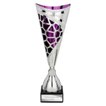 Vivid Trophy Silver & Purple -  TR25536