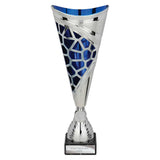 Vivid Trophy Silver & Blue -  TR25537