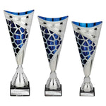 Vivid Trophy Silver & Blue -  TR25537