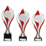 Volcano Trophy Silver & Red -  TR25544