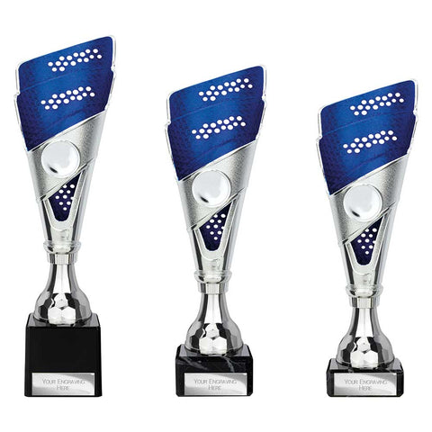 Predator Trophy Silver & Blue -  TR25547