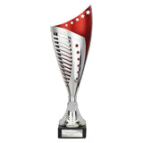 Nebula Trophy Silver & Red -  TR25555