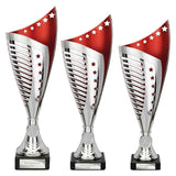 Nebula Trophy Silver & Red -  TR25555