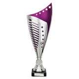 Nebula Trophy Silver & Purple - Purple|Silver - TR25556