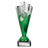 Rodeo Trophy Silver & Green - Green|Silver - TR25559