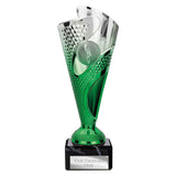 Rodeo Trophy Silver & Green - Green|Silver - TR25559