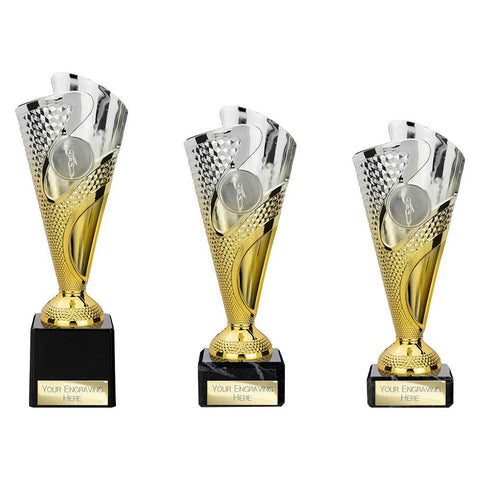 Rodeo Trophy Silver & Gold -  TR25560