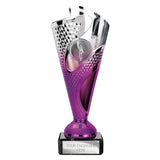 Rodeo Trophy Silver & Purple - Purple|Silver - TR25561