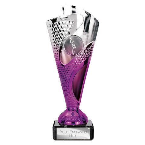 Rodeo Trophy Silver & Purple - Purple|Silver - TR25561