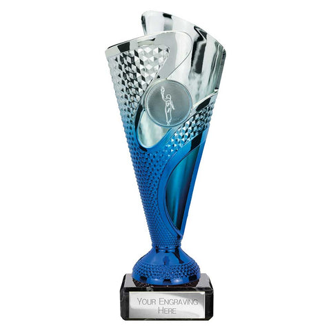 Rodeo Trophy Silver & Blue - Blue|Silver - TR25562
