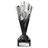 Rodeo Trophy Silver & Black - Black|Silver - TR25563