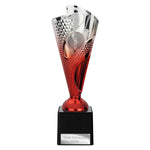 Rodeo Trophy Silver & Red -  TR25564