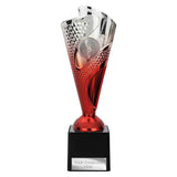 Rodeo Trophy Silver & Red -  TR25564