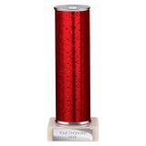 Superstars Tube Trophy Red -  TR25571