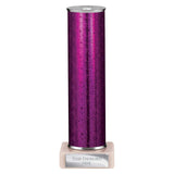 Superstars Tube Trophy Purple -  TR25574