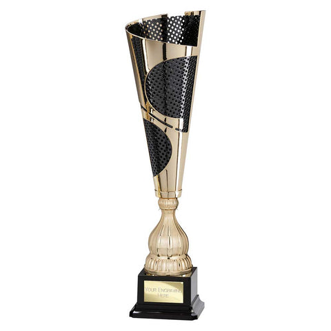 Quest Laser Cut Cup Gold & Black - Black|Gold - TR25605