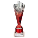 Rodeo Multisport Tube Trophy - Red|Silver - TR25606