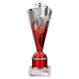 Rodeo Multisport Tube Trophy - Red|Silver - TR25606
