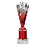 Rodeo Multisport Tube Trophy - Red|Silver - TR25606