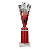 Rodeo Multisport Tube Trophy - Red|Silver - TR25606