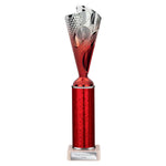 Rodeo Multisport Tube Trophy - Red|Silver - TR25606