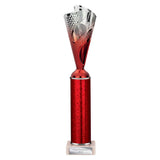 Rodeo Multisport Tube Trophy - Red|Silver - TR25606